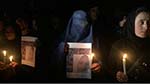 مردم کابل با روشن کردن شمع از  گروگان‌های سربریده شده استقبال کردند